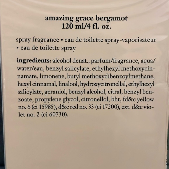 NEW Philosophy Amazing Grace Bergamot 4 oz Spray NIB - Picture 4 of 5